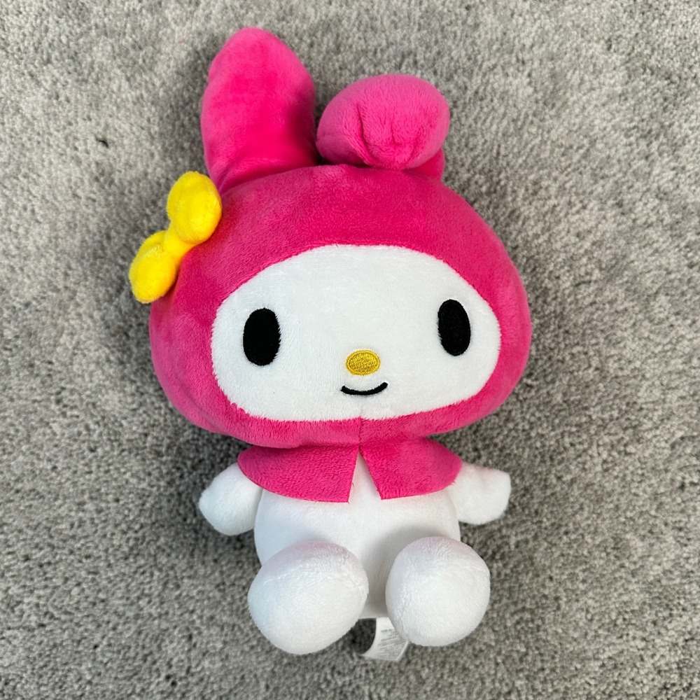 Sanrio My Melody Plush Toy Unisex 9 Inch Pink Excellent